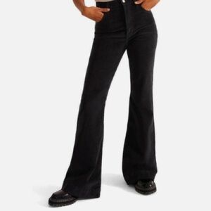 Favorite Daughter The Valentina Black Boulder Super High-Rise Flare Jean size 31